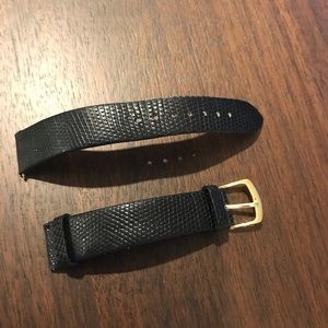 Genuine Lizard watch strap